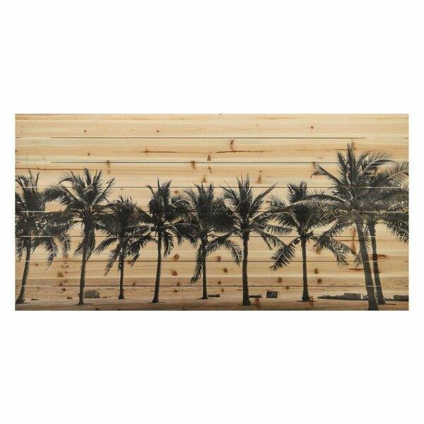 Empire Art Direct Fine Art Giclee Printed on Solid Fir Wood Planks - Solitary Beach ADL-EAD3684-3060